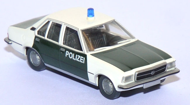 Opel Rekord D Polizei tannengrün