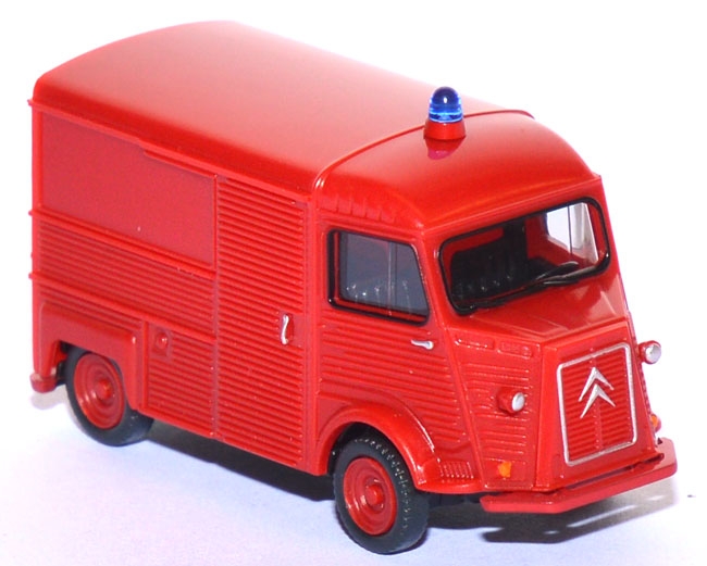 Citroen HY Kasten Feuerwehr feuerrot