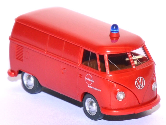 VW T1 Kasten Boehringer Werkfeuerwehr karminrot