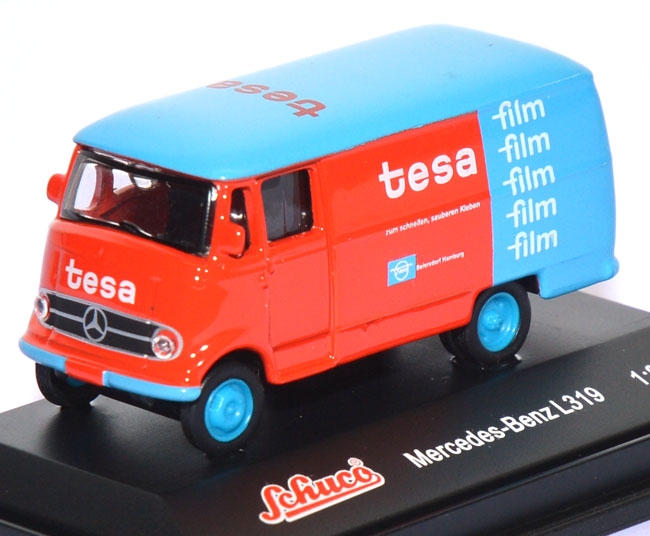 Mercedes-​Benz L 319 Kasten tesa rot