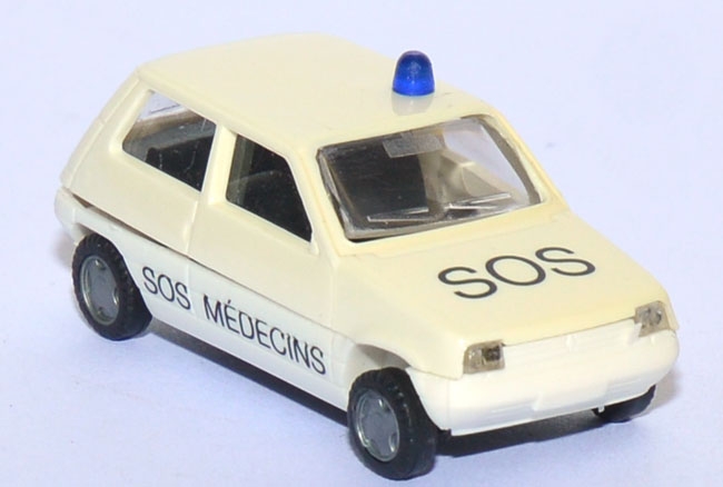 Renault R5 Médecins SOS weiß