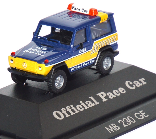 Mercedes-Benz 230 GE Official Pace Car DTM 1992 blau