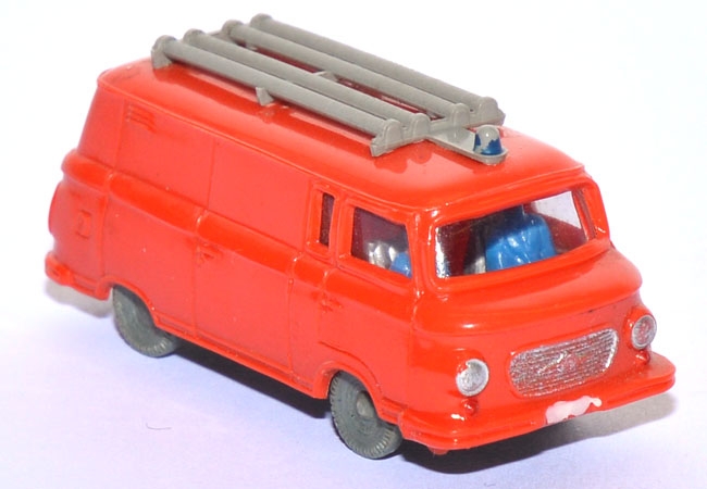 Barkas B 1000 Kleinlöschfahrzeug KLF TS 8 Feuerwehr blutorange