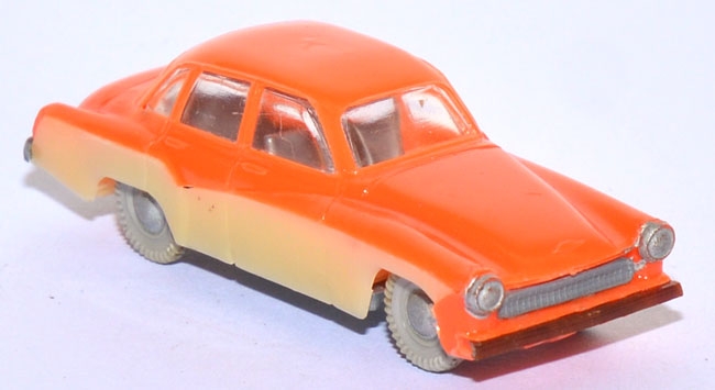 Wartburg 311 Limousine hellrotorange / creme