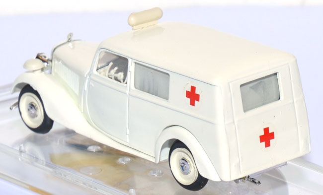 Mercedes-Benz 170 V Krankenwagen Rotes Kreuz weiß