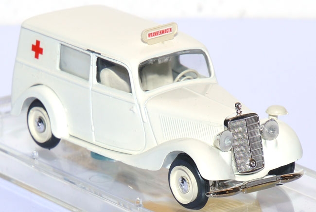 Mercedes-Benz 170 V Krankenwagen Rotes Kreuz weiß