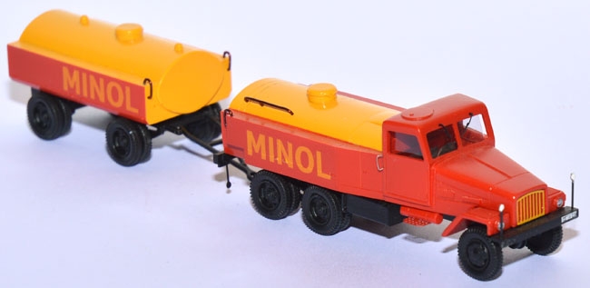 IFA G5 Tanklastzug MINOL rot