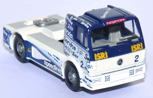 Mercedes-​​​Benz SK Renntruck weiß/ultramarinblau #2