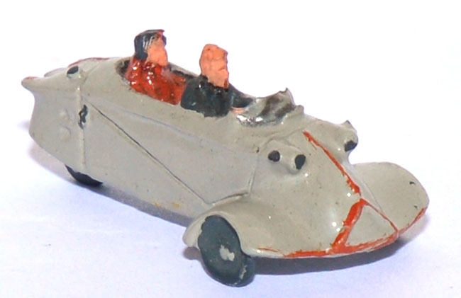 Messerschmitt Tiger TG 500 Roadster mit Figuren grau