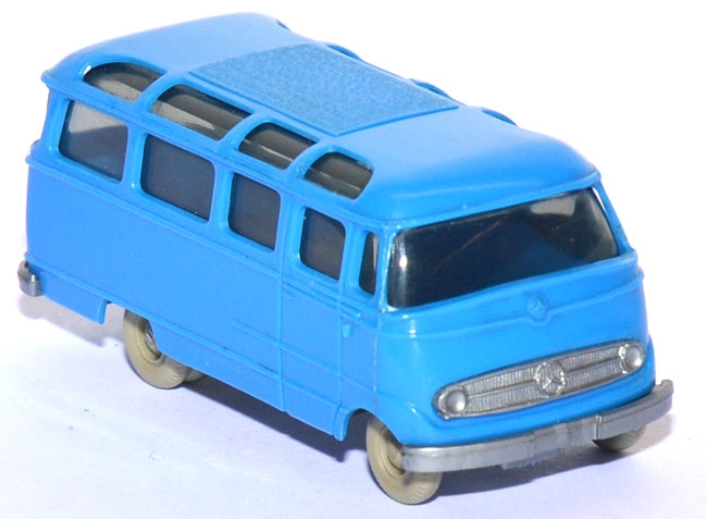 Mercedes-​Benz L 319 Panoramabus himmelblau