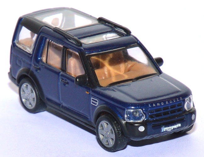 Land Rover Discovery 3 blau