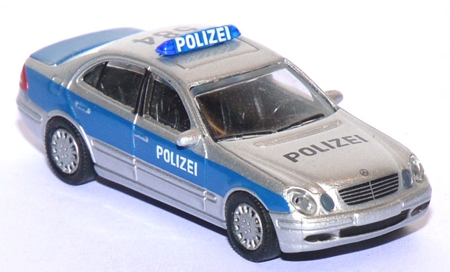 Mercedes-Benz E-Klasse Polizei blau