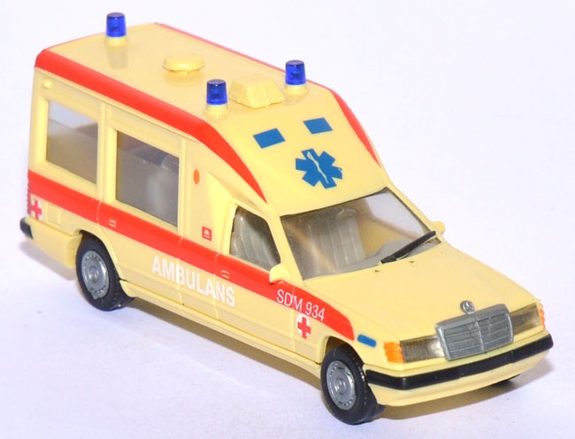 Mercedes-​​​Benz W 124 Miesen Ambulans SDM 934 Schweden