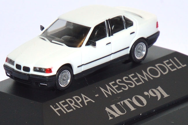 BMW 325i (E36) Herpa - Messemodell Auto ´91 weiß