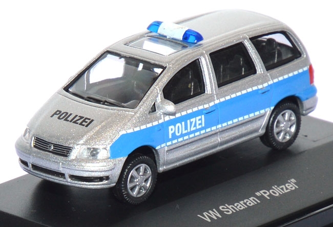 VW Sharan Polizei blau