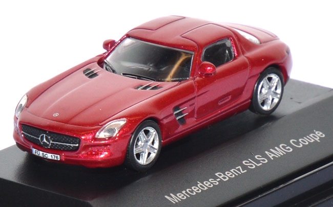 Mercedes-​Benz SLS AMG Coupé rotviolett