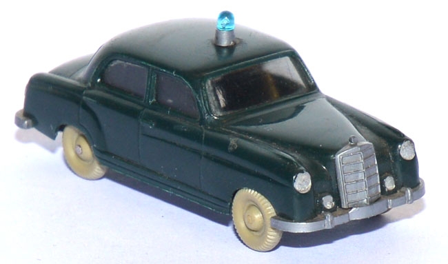 Mercedes-​​Benz 220 Ponton Polizei schwarzgrün