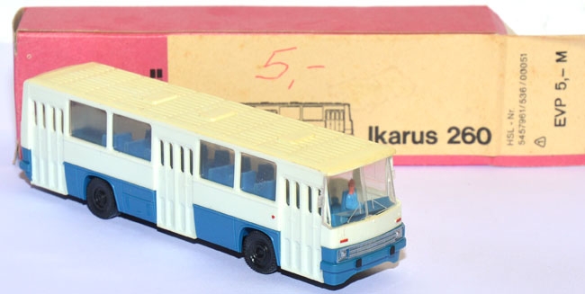 Ikarus 260 Stadtbus weiß/blau