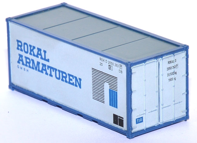 Container 20 ft Rokal Armaturen GmbH
