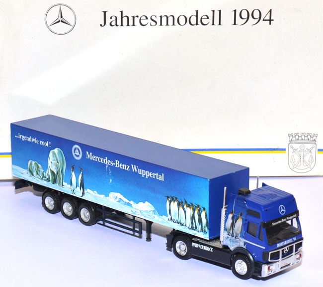 Mercedes-​Benz SK Koffersattelzug Wuppertruck - Mercedes-​Benz Wuppertal