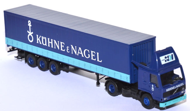 Volvo FL 10 Gardinenplanen-Sattelzug Kühne & Nagel