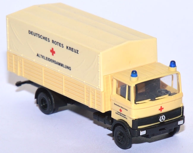 Mercedes-​Benz LP 809 Pritschen-​LKW DRK Altkleidersammlung