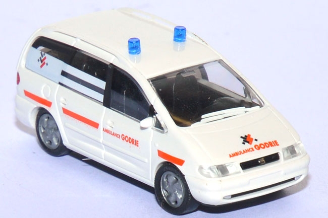 Seat Alhambra NEF Ambulance Godrie Belgien