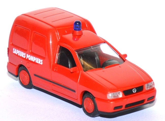 VW Caddy 2 Sapeurs Pompiers Feuerwehr Frankreich