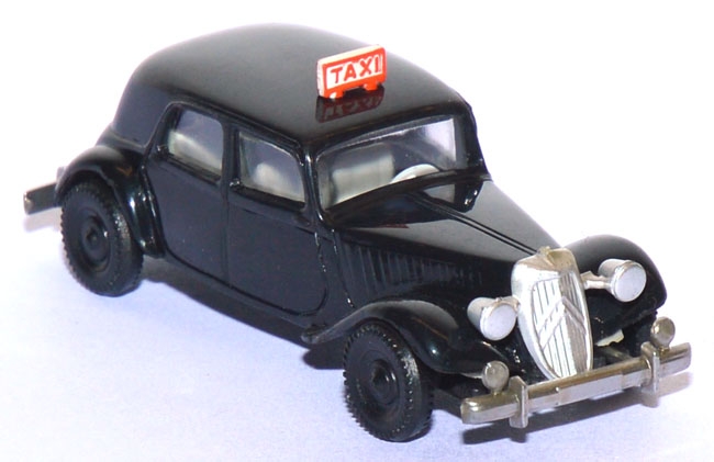 Citroen 15 SIX Taxi schwarz