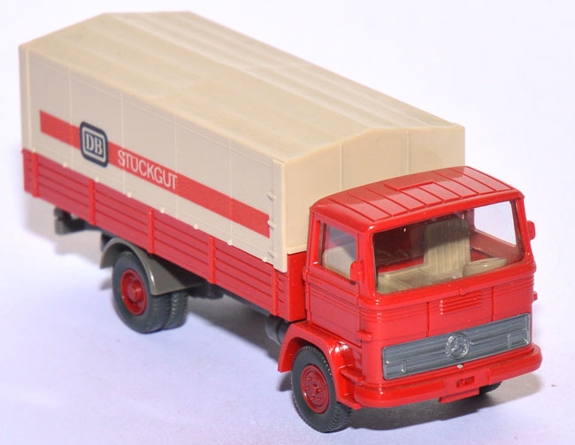 Mercedes-​​​​​Benz LP 1317 Pritschen-​​​​​LKW DB STÜCKGUT rot