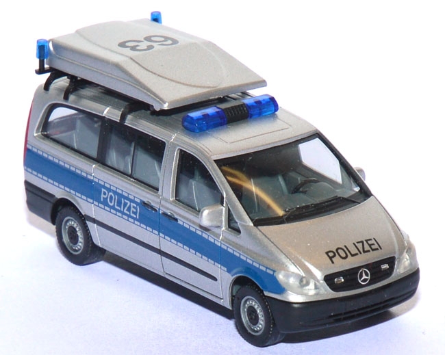 Mercedes-Benz Vito Bus Polizei Hamburg blau