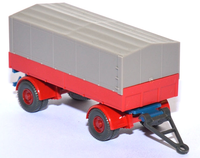Pritschen-​​​LKW-​Anhänger 2achsig rot