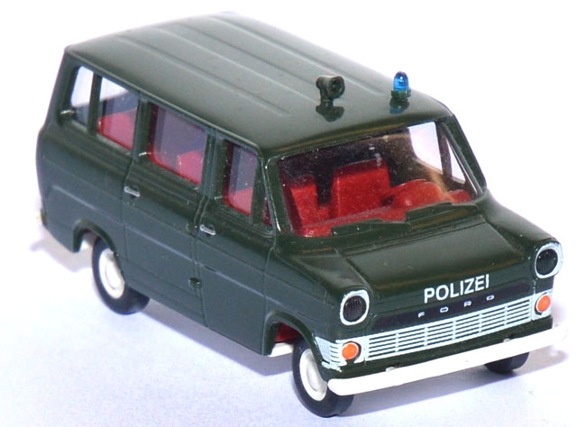 Ford Transit MK2 Bus Polizei Polizei grün