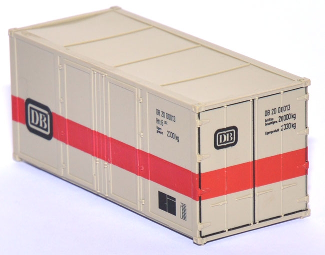 Container 20 ft DB graubeige