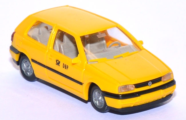 VW Golf 3 2türig Post DBP gelb