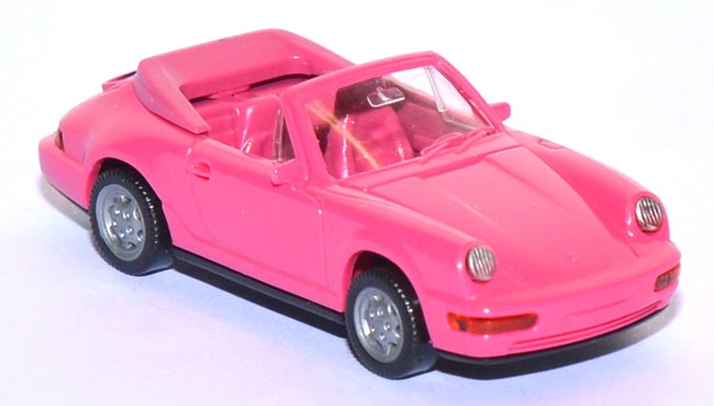 Porsche Carrera 4 Cabriolet magenta