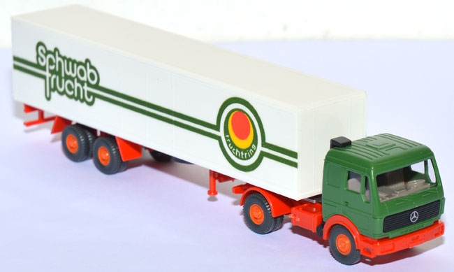 Mercedes-​​​​Benz NG 1644 S Koffersattelzug Schwabfrucht