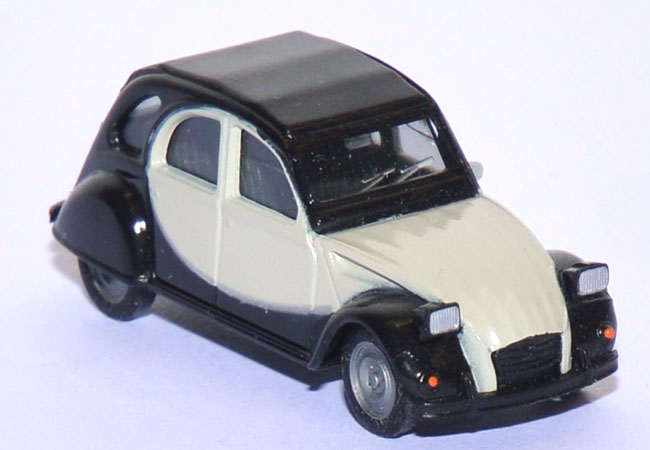 Citroen 2 CV 6 Ente Charleston schwarz / grauweiß