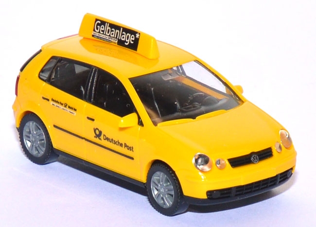 VW Polo 4 Deutsche Post Gelbanlage gelb