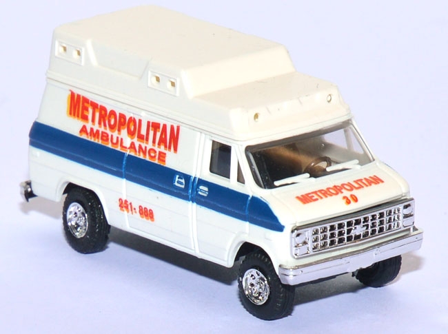 Chevrolet Van Metropolitan Ambulance 90100