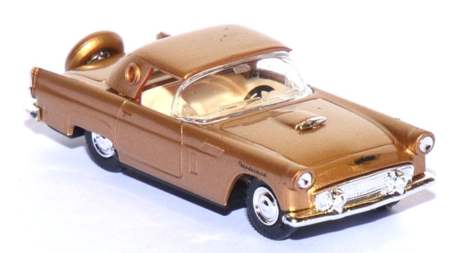 Ford Thunderbird Cabrio geschlossen goldmetallic