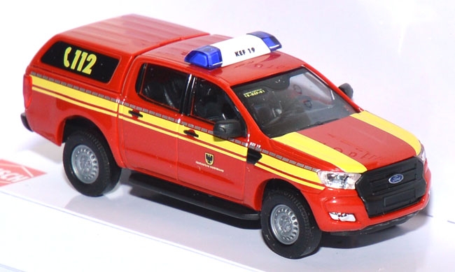 Ford Ranger XL mit Hardtop Feuerwehr Dortmund 52821