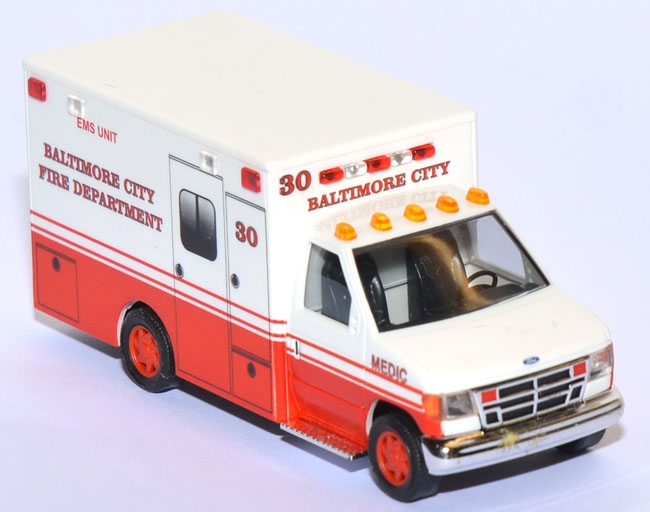 Ford E-350 Baltimore City Ambulance 41826