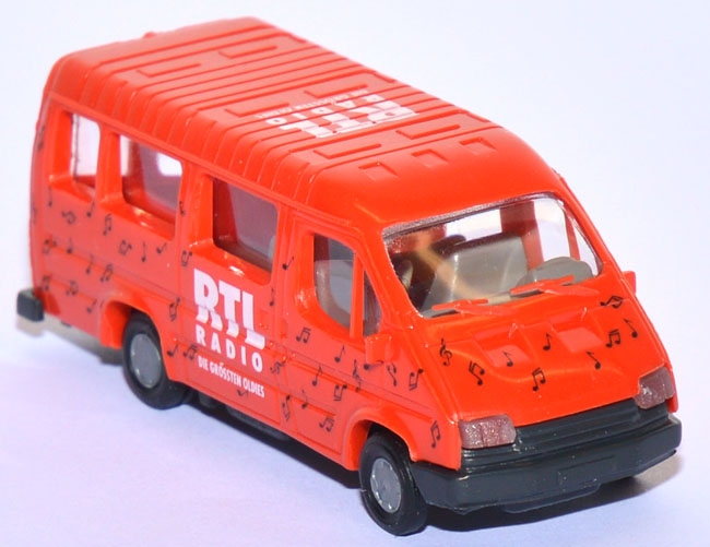 Ford Transit Bus HD RTL Radio Luxemburg rot 43762