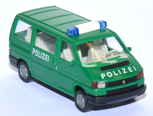 VW T4 Bus Caravelle Polizei grün