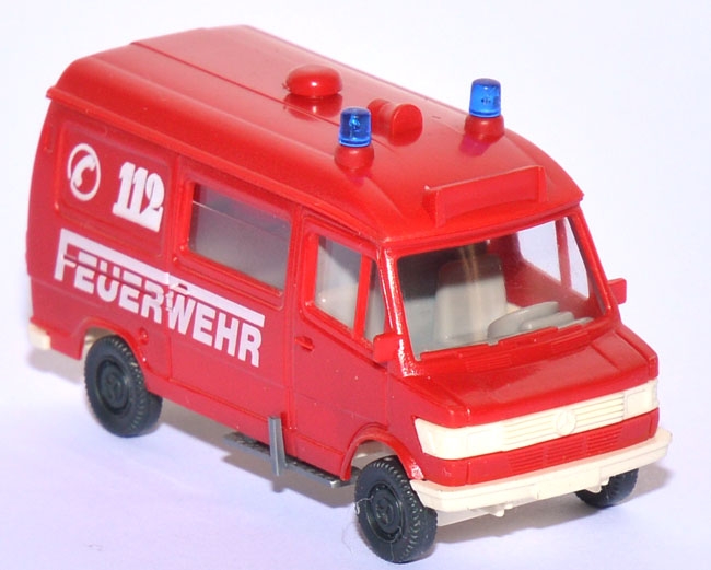 Mercedes-​​​Benz 207 D Rettungswagen Feuerwehr rot