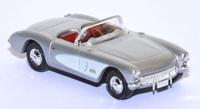 Chevrolet Corvette Cabrio offen silber 45404