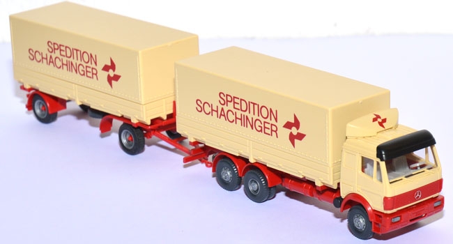 Mercedes-Benz SK 2538 Wechselpritschen-Lastzug Schachinger