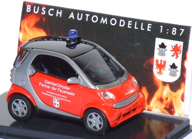 Smart City Coupé Feuerwehr Landesfeuerwehrverband Mecklenburg-Vorpommern  489308