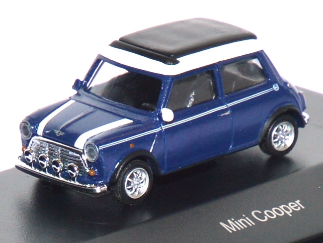 Mini Cooper blau